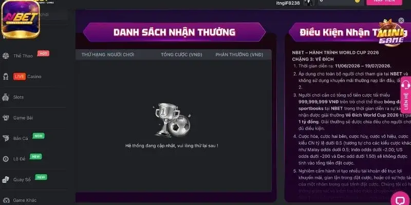Điều kiện áp dụng khuyến mãi NBET nên nắm